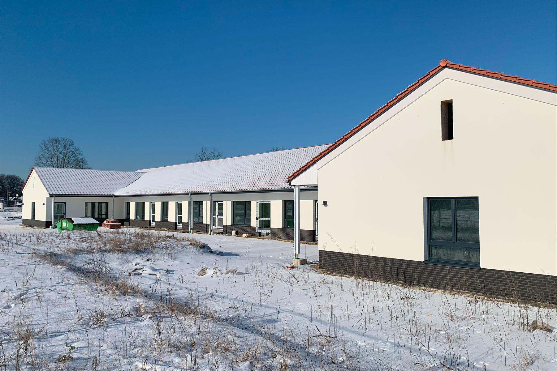 Außenansicht einer Kindertagesstätte in Übach-Palenberg